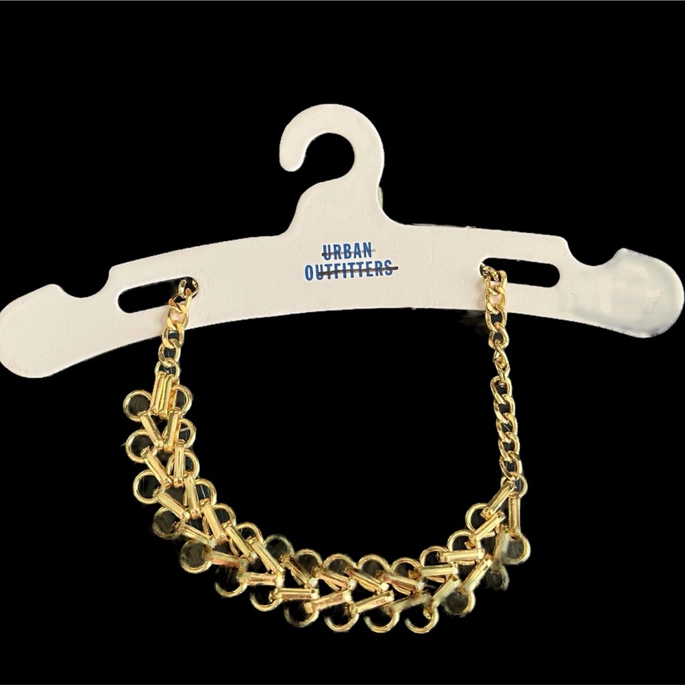 NWT URBAN OUTFITTERS Gold Statement Necklace